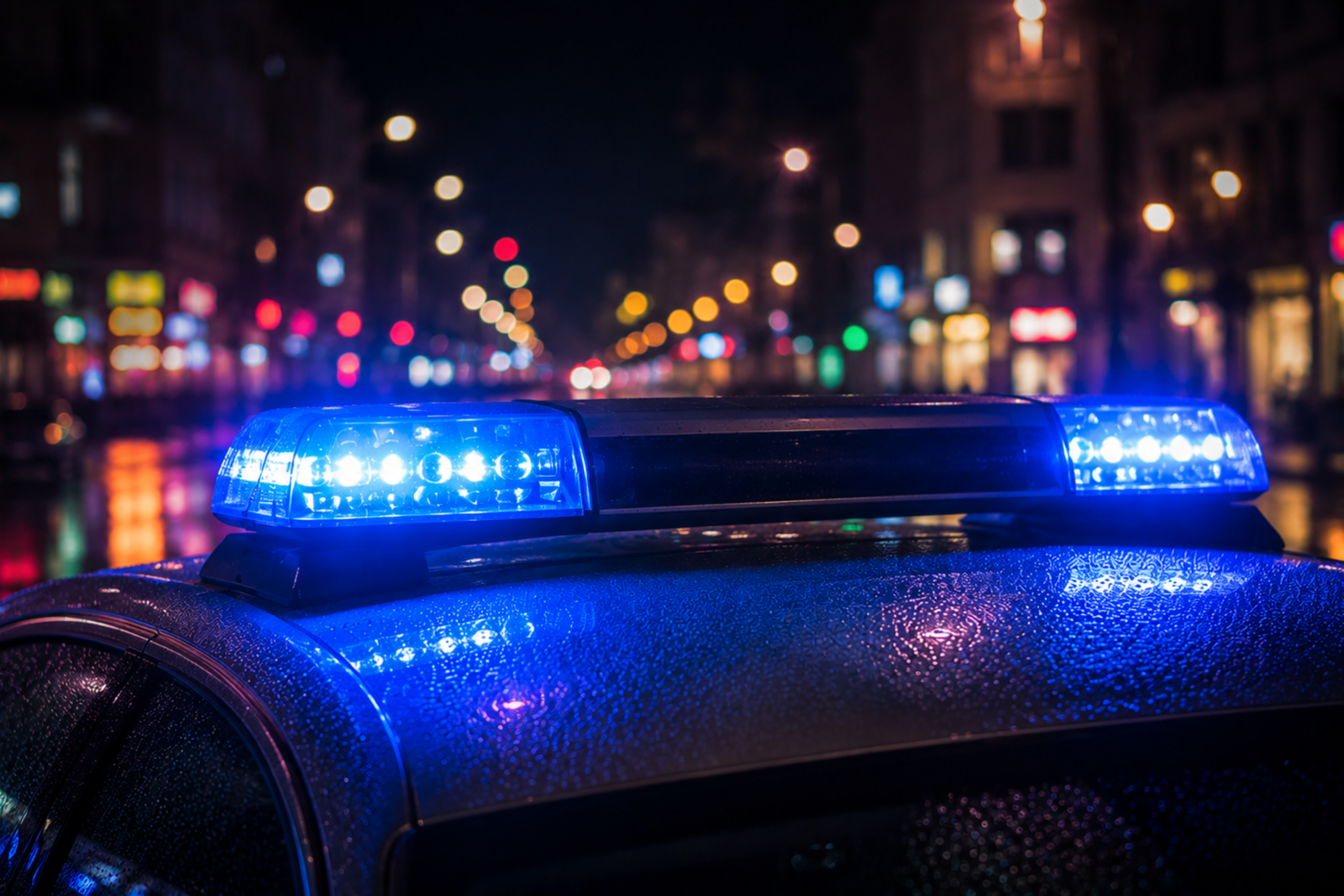 BOS-Blaulicht-Header BOS Blaulicht auf Fahrzeugdach