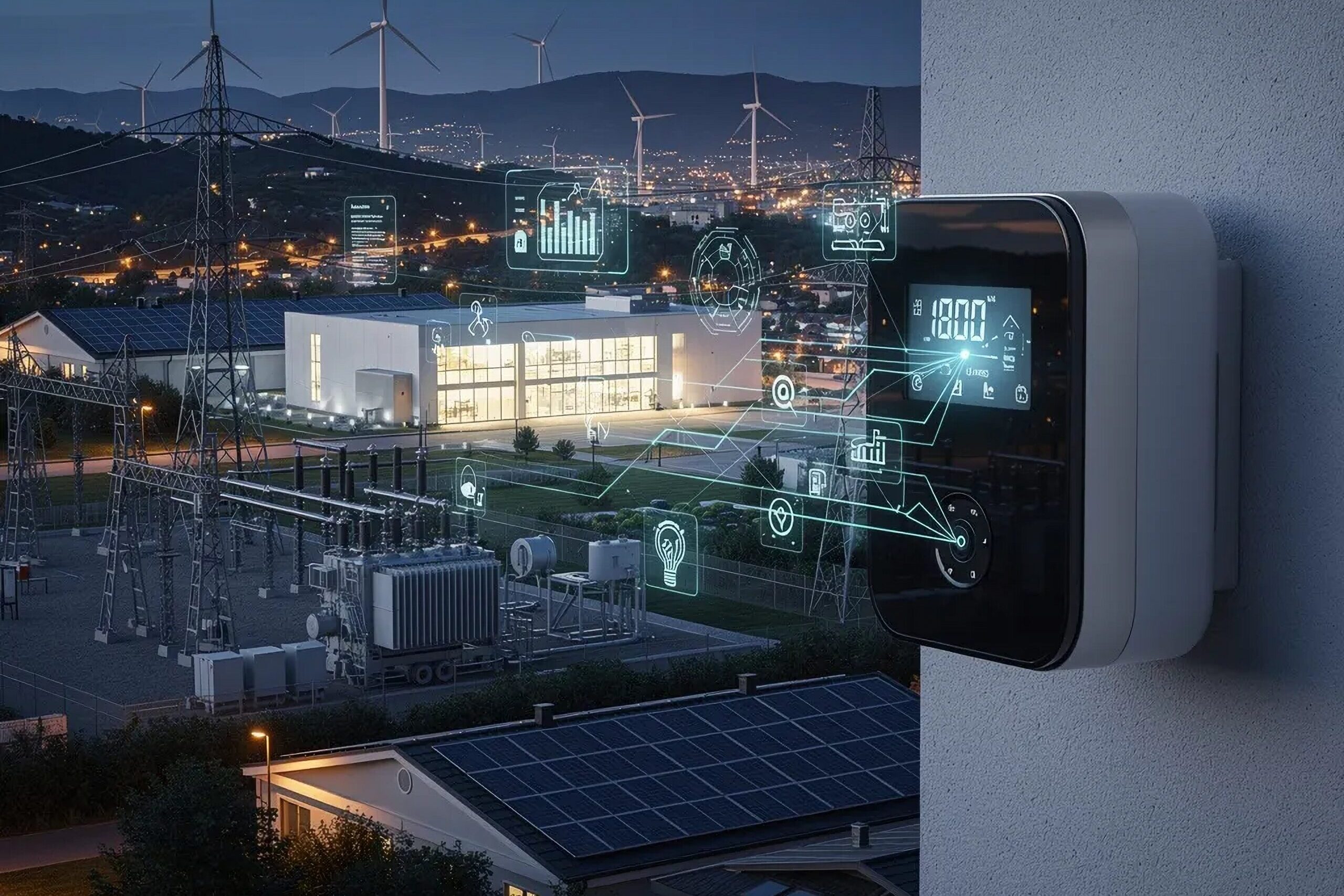 Smart,Meter,And,Electricity,Grid Smart,Meter,And,Electricity,Grid